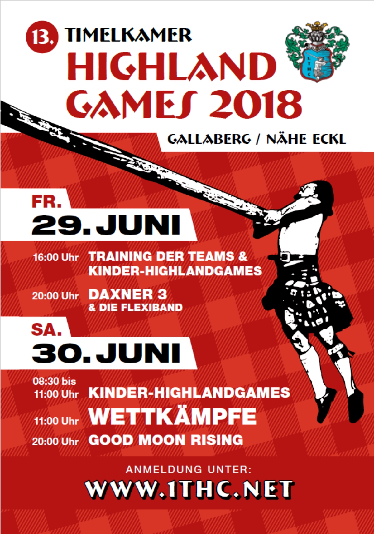 Obersterreichisches Fotomagazin  /  2018.06.30 Timelkamer Highlandgames
